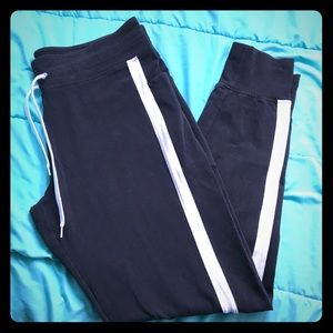 lounge double stripe joggers
